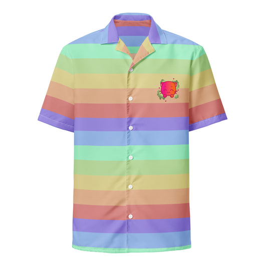 Liivya - Rainbow Unisex button shirt