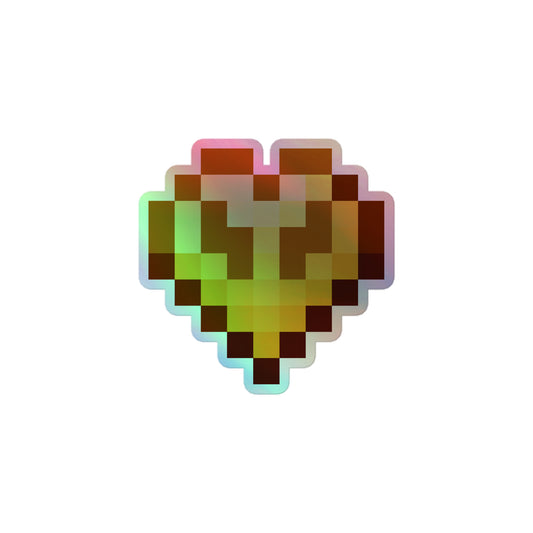KayyMC - Hardcore Heart Holographic Sticker