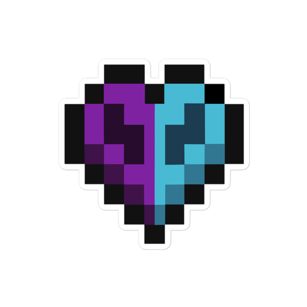 Stella Gaming - Hardcore Heart Sticker – BlockShopGroup